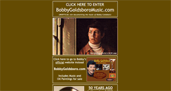 Desktop Screenshot of bobbygoldsboromusic.com